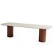 4 Seasons Outdoor Bosco dining tuintafel 300x110xH75 cm keramiek oyster spicy Taste