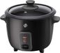 Equivera Cuiseur à riz Noir 0.6L avec fonction vapeur