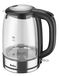 Amica KD 2050G bouilloire 1,7 l 2200 W Noir, Transparent