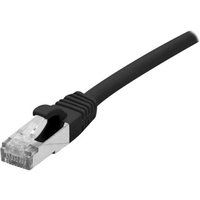 exertis Connect - Verbindingskabel - RJ-45 (M) naar RJ-45 (M) - 5 m - SFTP - CAT 6a - gevormd, zonder haken - zwart