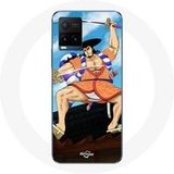 Maniacase Etui voor Vivo Y21s 2021 / Y21 2021 Kozuki Oden One Piece Manga