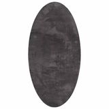 vidaXL - HUARTE Rug - Antraciet - 100 x 200 cm - 100% Polyester