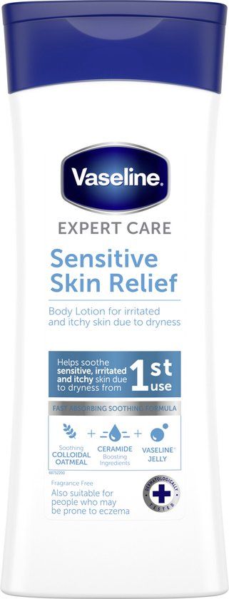 Vaseline Expert Care Bodylotion - Sensitive Skin Relief - 400 ml