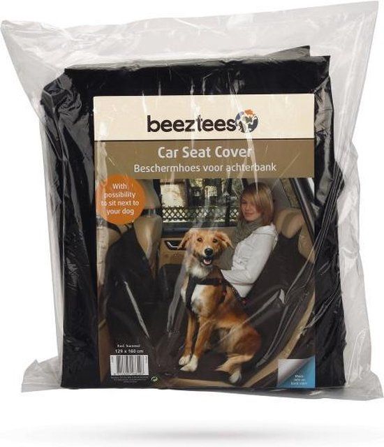 Beeztees Beschermhoes Achterbank - Hond - Zwart - 129x160 cm