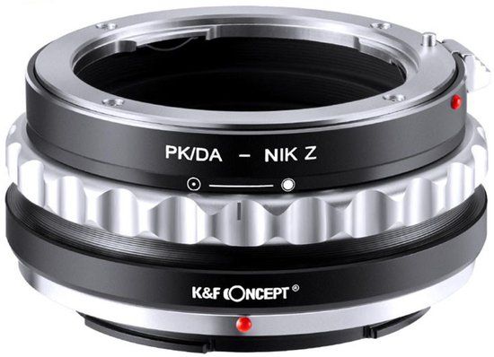 K&F Pentax K/DA Adapterring kompatibel mit Nikon Z