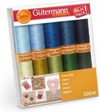 Gutermann Quit- Naaigarenset Katoen 10st col.5