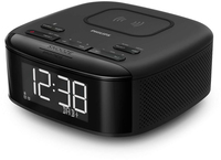 Philips TAR7705/10 Klokradio - DAB+/FM, Bluetooth, Draadloos Opladen, Zwart