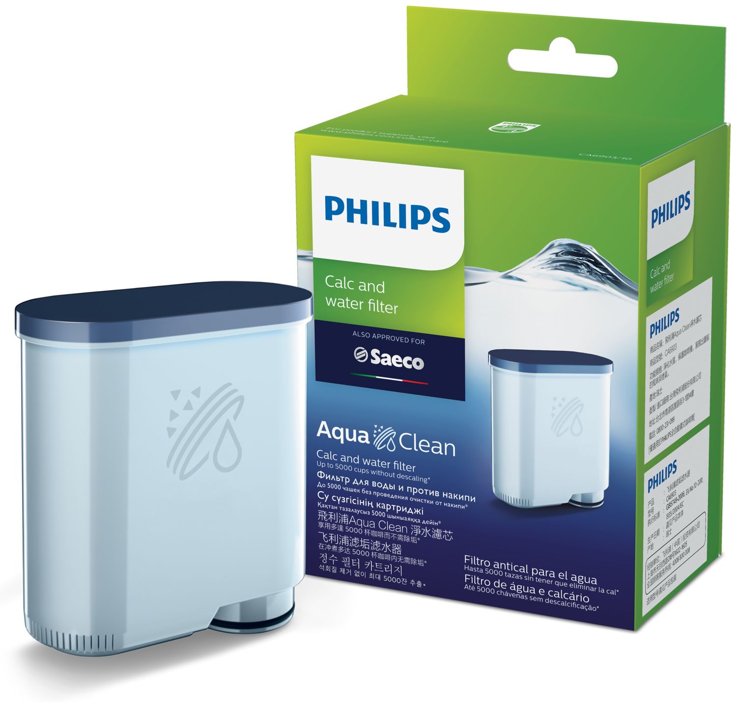 Philips CA6903/00 - Waterfilterpatroon - Saeco Espresso - Zwitserland