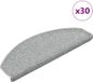 vidaXL Trapmatten 30 stuks lichtgrijs 65x24x4 cm
