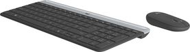 Logitech MK470 - Toetsenbord RF Draadloos - QWERTY - Deens, Fins, Noors, Zweeds / Grafiet