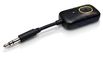 CSL Bluetooth-Adapter 5.4, geeignet als Sender und Empfänger, mit 3,5 mm AUX-Anschluss, Audio-Sender, Freisprechfunktion, Batterie von 150 mAh, für Autoradio, HiFi-Anlage, TV und PC, 1 Stück, Schwarz