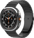 Strap-it Titanium 'One Bead' schakel band - zwart