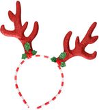 Krist+ Rendier diadeem - 24 cm - gewei - haarband - kerst - kinderen en volwassenen