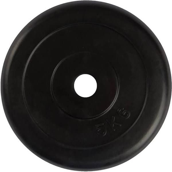 VirtuFit Rubberen Halterschijf - 5 kg - 30 mm