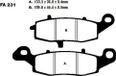 EBC KLOCKI HAMULCOWE MOTO SUZUKI SV 650 (sans ABS) (99-02) / GSX 750 (03-06) / GSF 600 (00-04) / DL 650 V-STROM