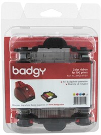 Badgy Ribbon & Cleaning Kit badgy 100p