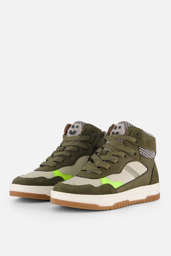 Muyters Sneakers groen Leer - Maat 32 - Kinderschoenen