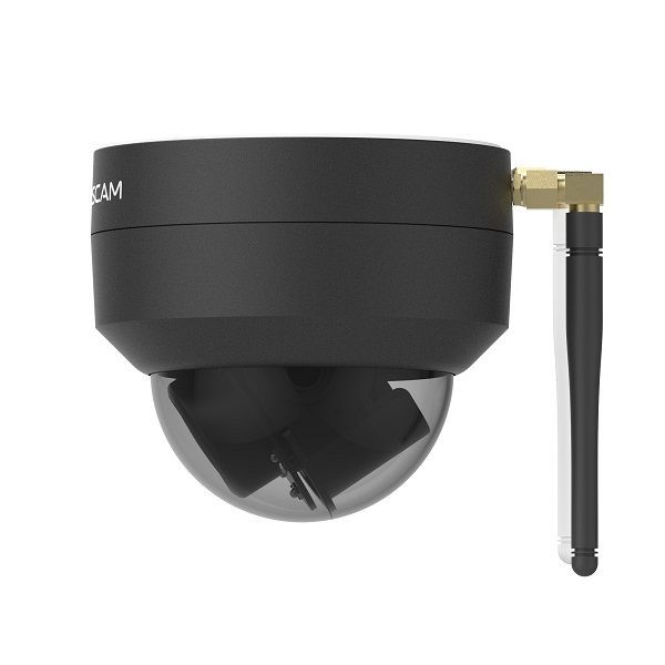 Foscam D4Z - IP Camera - 4MP - Indoor/Outdoor - WiFi - PTZ - Black