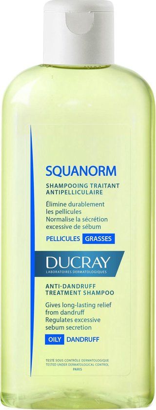 Ducray Squanorm Anti-Dandruff Treatment Shampoo - 200ml