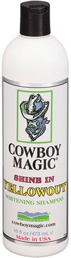 Cowboy Magic Shine in Yellowout Whitening Shampoo