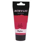 Rayher 38912286 Acrylic, kunstenaarsacrylverf, SB-Tube 75ml, kersenrood