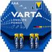 Varta Longlife Power Alkaline Batterijen AAA - 12 x 4 stuks - Voordeelverpakking