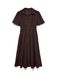 VERO MODA Jurk donkerbruin
