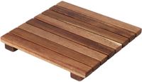 Home & Styling onderzetter acacia hout 18x18cm duurzaam.