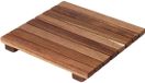 Home & Styling onderzetter acacia hout 18x18cm duurzaam.