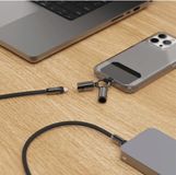 Hama 00201751 USB-kabel USB 2.0 1,2 m USB C 60 W Zwart