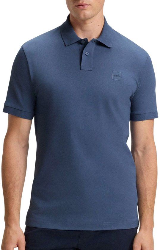 Boss Passenger Polo Heren - Maat L - Blauw - Herfst/Winter 2025 - Mannen - Regular Fit