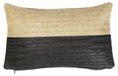 Deco Arts Bohème Chic Coussin Déco Effet Raphia 30x50 "bi-colore" (intérieur & Extérieur)