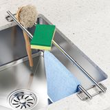 Ibenzoa® Organisateur réglable et multifonctionnel pour la cuisine avec design extensible