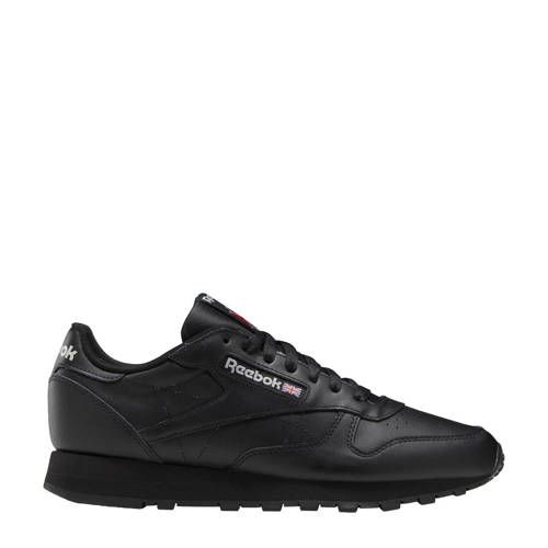 Reebok Classics Classic Leather Sneakers - Zwart/Grijs