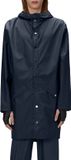 RAINS Long Jacket Navy Dames Regenjas Maat XS