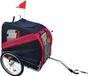 BRASQ Hondenfietskar – Rood/Zwart – Tot 40kg – Opvouwbaar met Reflectoren