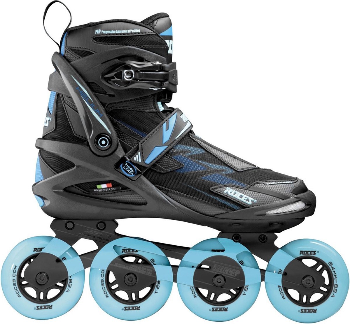 Roces Helium Tif Inlineskates - Maat 37 - Vrouwen - zwart/blauw