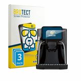 BROTECT Screenprotector 3 Stuks voor SilverCrest SKVA 1450 A2 Beschermglas transparant