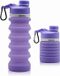 Unyqoos® Bouteille d'eau pliable en silicone de qualité alimentaire