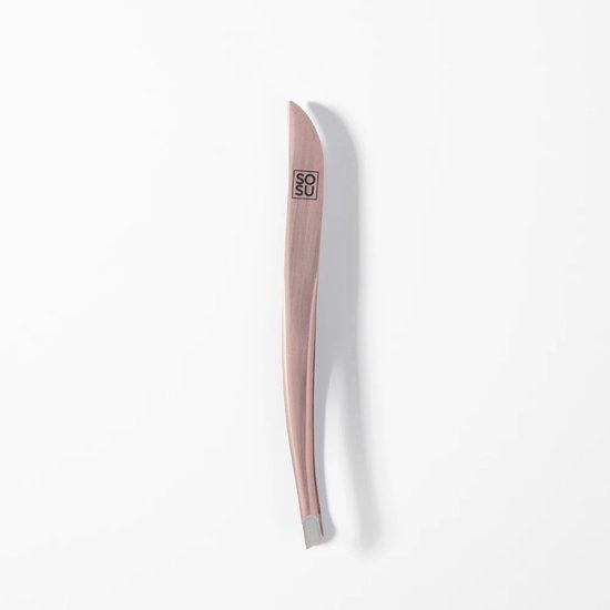 SOSU Cosmetics Sosu Lash and Brow Tweezers Rose Gold