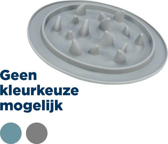 Trixie Voermat Slowfeeding Tpe Grijs 24X24 CM