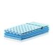 DECOKING Louie Set van 3 keukendoeken, 50 x 70 cm, met hanger, 100% katoen, blauw, hoogwaardige theedoeken