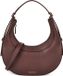 Coccinelle Whisper Grained Leather Mini Bag Berry