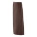 Rijst FZAP90X60_TOF korte schort, toffee, 90x60 cm grootte