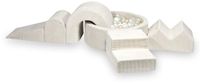 Mimii Foam speelset met rond ballenbad 90x30 Corduroy + 5 elementen