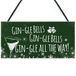 RED OCEAN Grappige Gin Teken Opknoping Plaque Kerst Decoratie Xmas Vriendschap Alcohol Gift