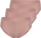 Sloggi Dames hipster slip 3 pack ZERO Feel 2.0 Cacao