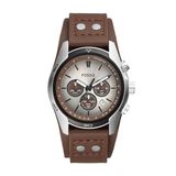 Fossil CH2565P horloge Man Quartz Brons, Zilver