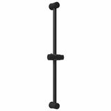 vidaXL Douchekop Houder Zwart Roestvrij Staal 70 cm