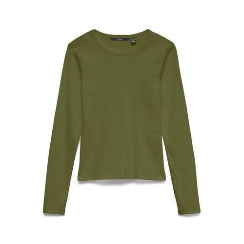 VERO MODA aansluitende top - groen